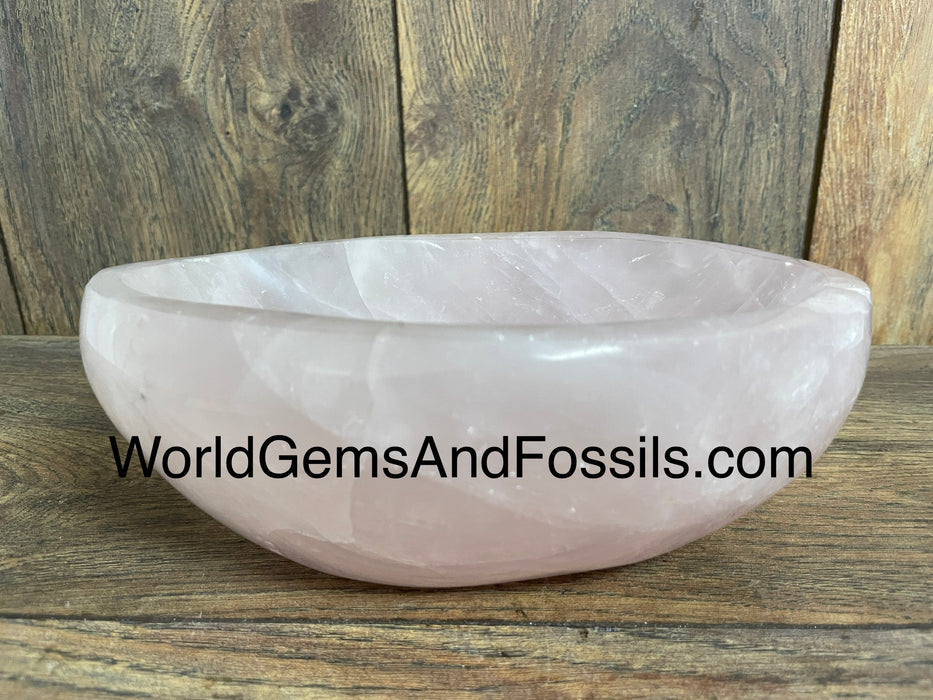 Rose Quartz Bowl  7.75” #13