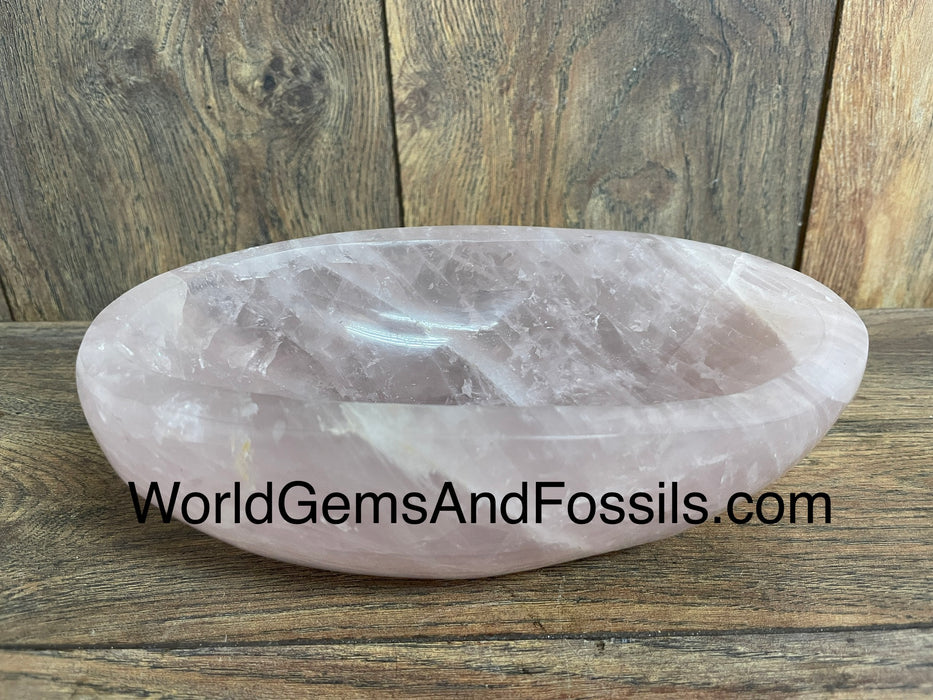 Rose Quartz Bowl  8”  #14