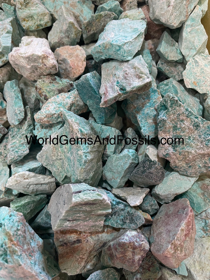 Turquoise Rough Stones 1lb