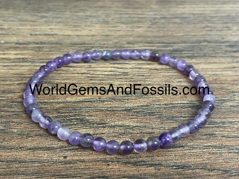 Amethyst Bracelet 4mm