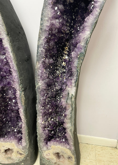 Amethyst Cathedral Pair 50.5” (4.2 feet) FREE Shipping