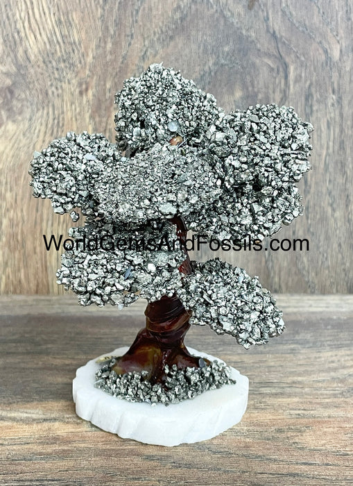 Pyrite Tree Flat Leaves