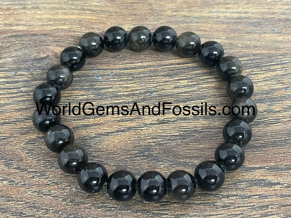 Golden Obsidian Bracelet 8mm