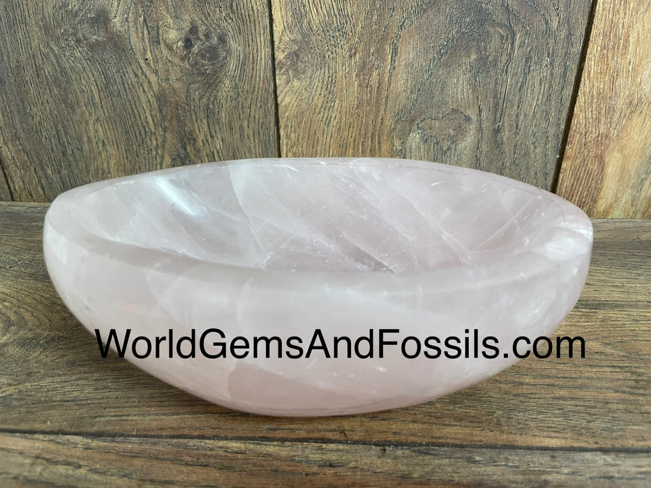 Rose Quartz Bowl  7.75” #13