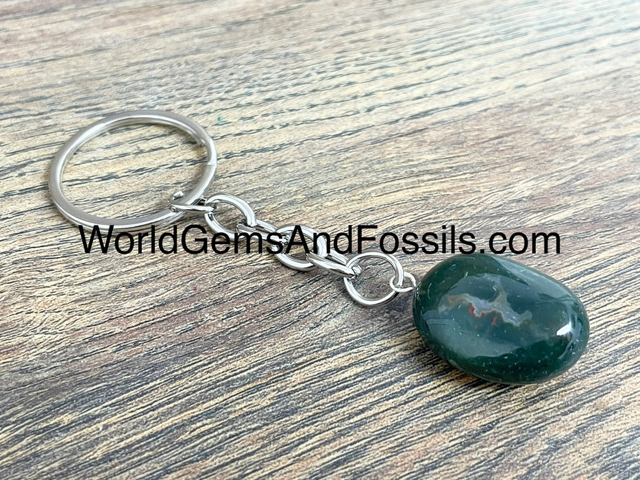 Bloodstone Keychain