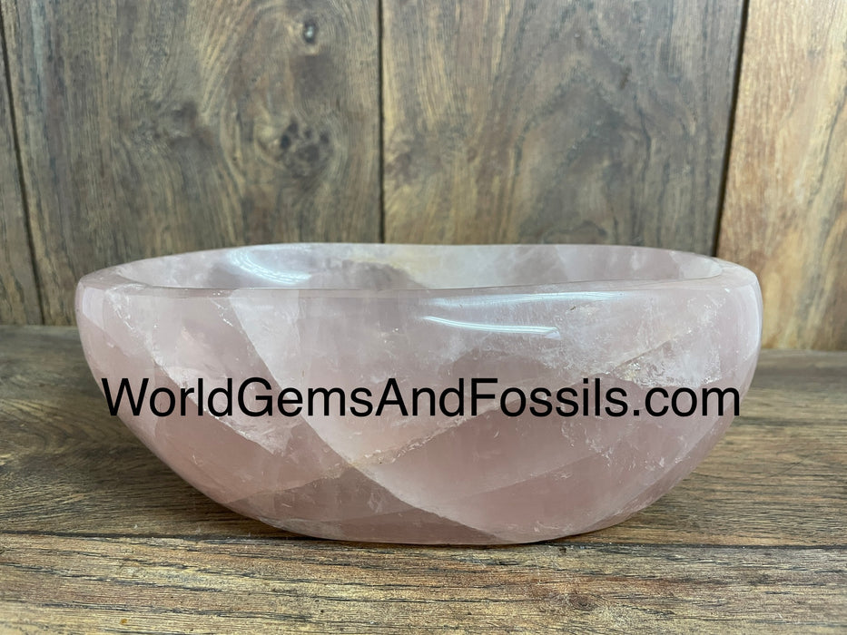 Rose Quartz Bowl  8.3”  #15