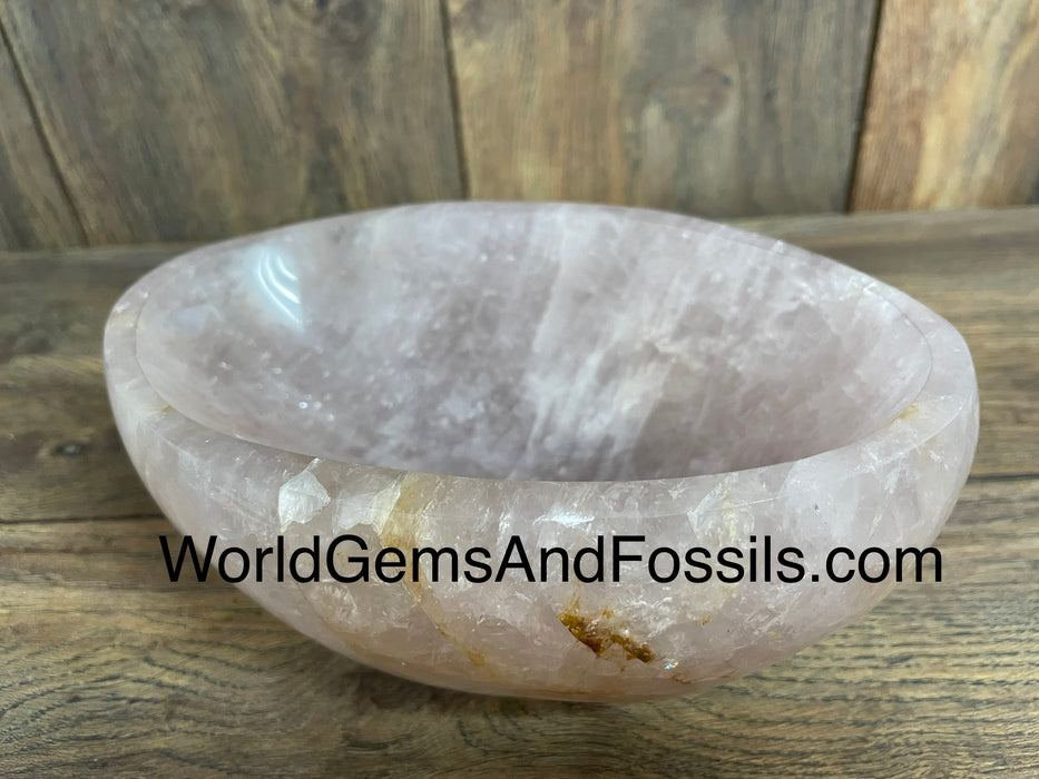 Rose Quartz Bowl  7.5”  #18