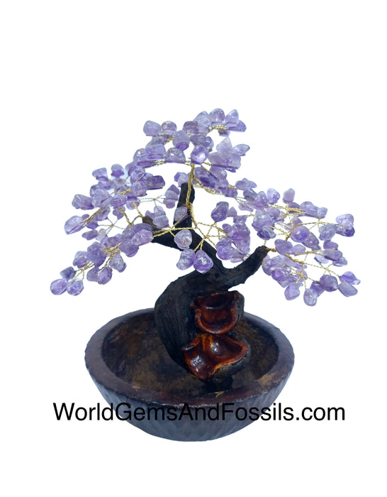 Amethyst Bonsai Tree Fountain 30cm