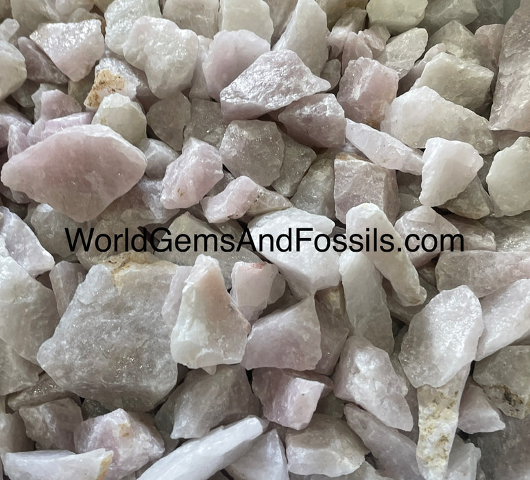 Kunzite Rough Stones 1lb