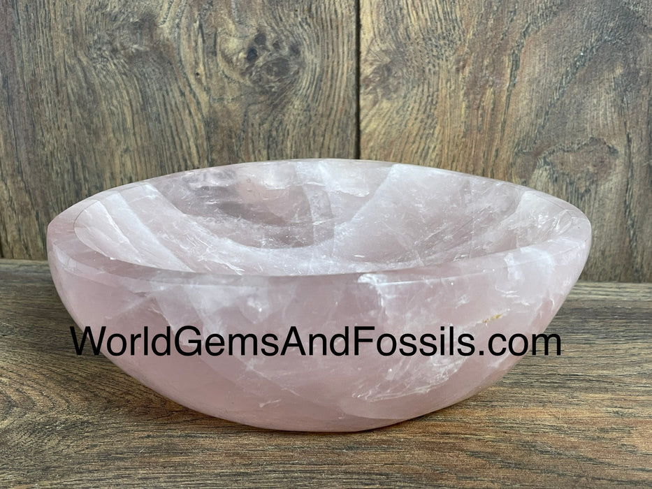 Rose Quartz Bowl 7” #4