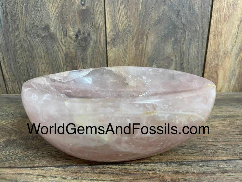 Rose Quartz Bowl  7.3”  #19