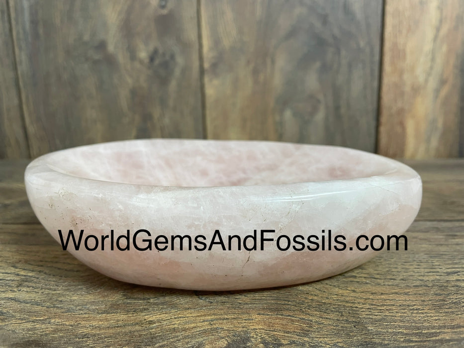 Rose Quartz Bowl  6.5” #10