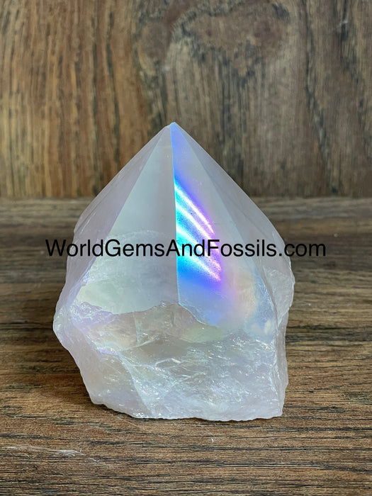 Rose Quartz Aura Point  2 lb