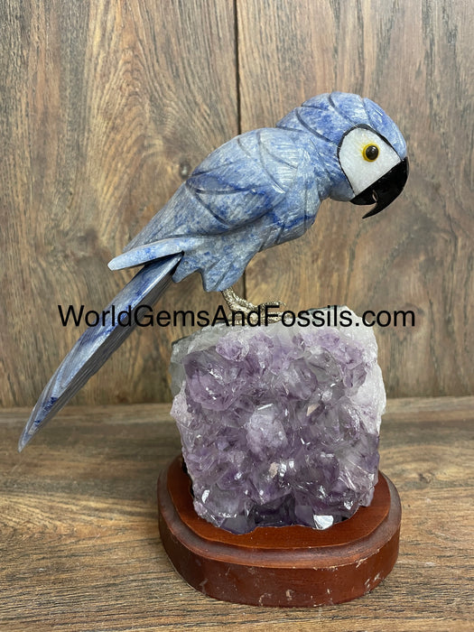 Crystal Bird On Stand  #16 Small