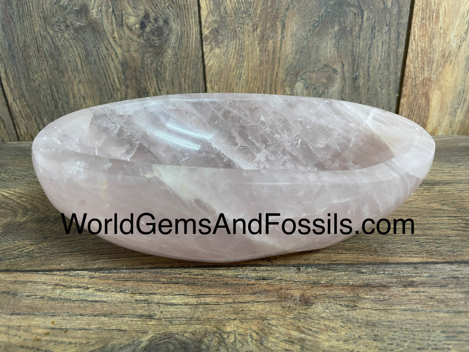 Rose Quartz Bowl  8”  #14