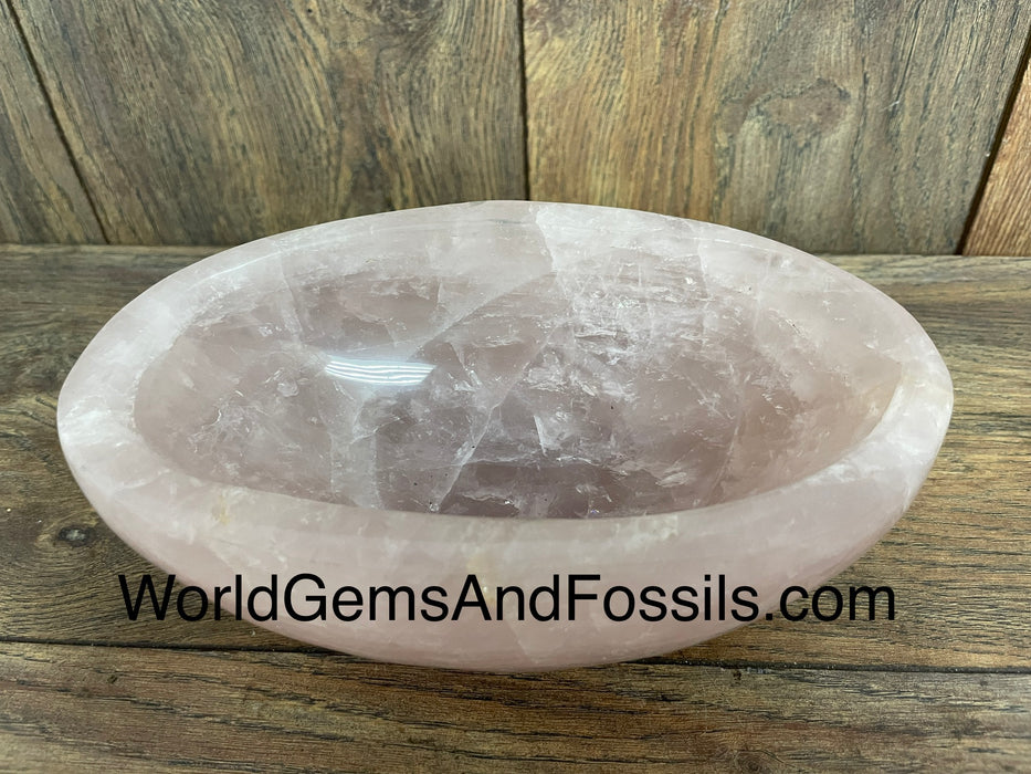 Rose Quartz Bowl  7.5” #16