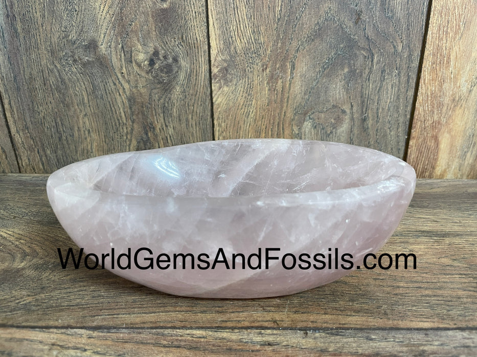 Rose Quartz Bowl  8”  #14