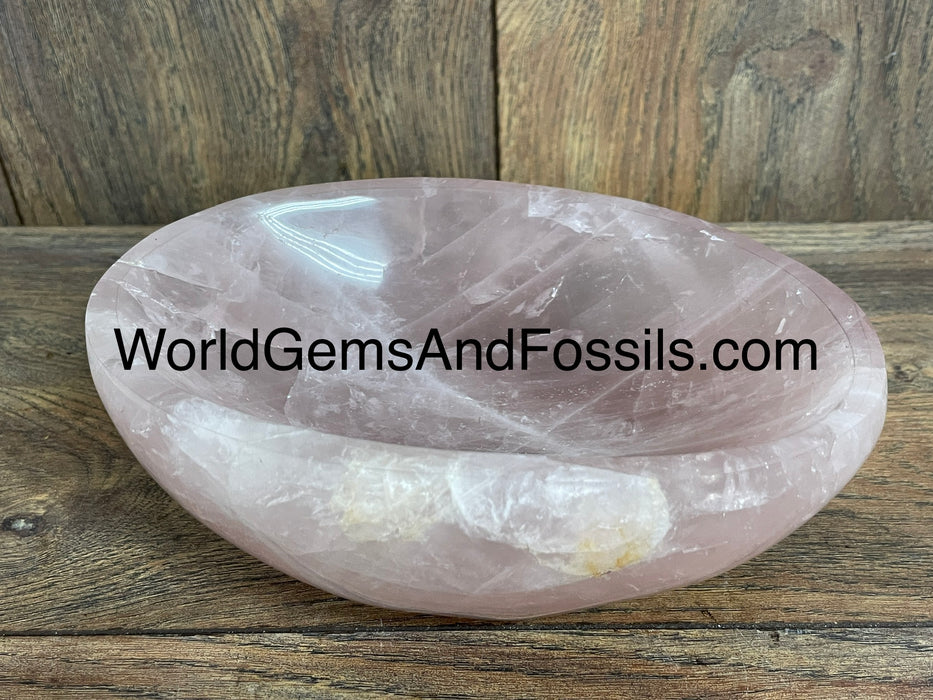 Rose Quartz Bowl 7” #4