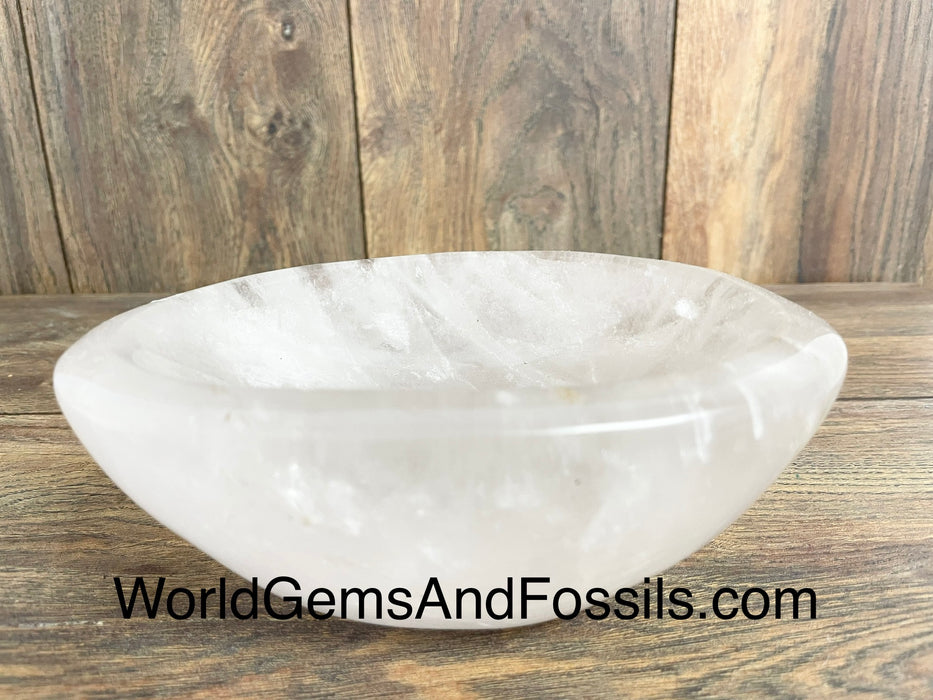 Clear Quartz Bowl 6.6” #2