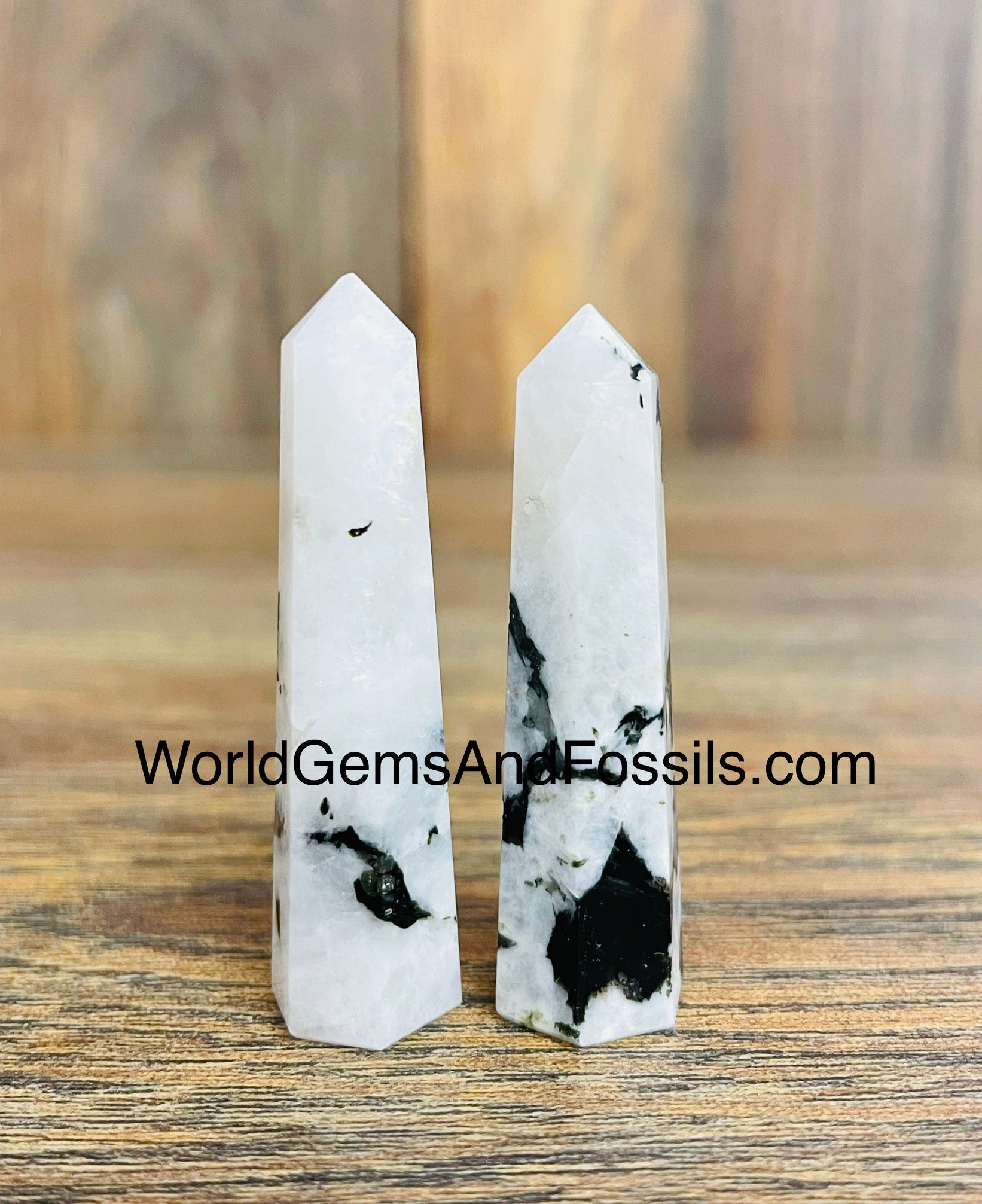 Rainbow Moonstone Obelisk 1.5"-2"