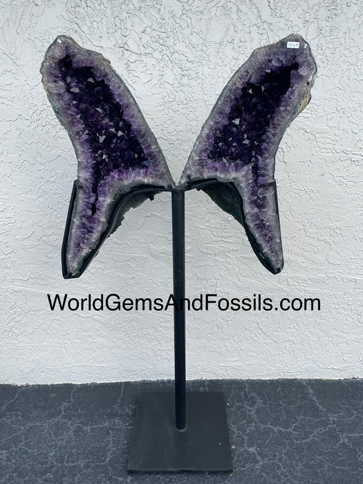 Amethyst Butterfly #5  59.5” x 30.5”