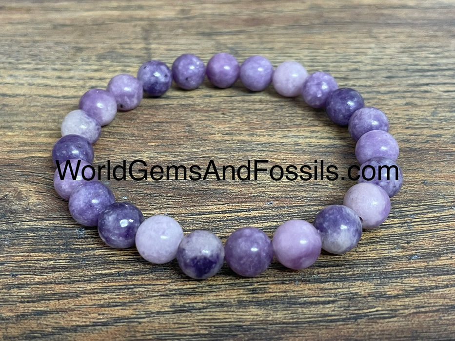 Lepidolite Bracelet 8mm