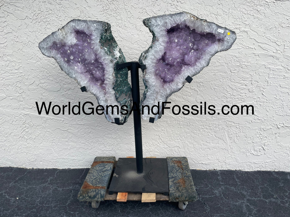 Amethyst Butterfly #1   48” x 43.5”