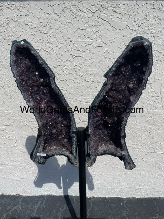 Amethyst Butterfly #12  47” x 20”