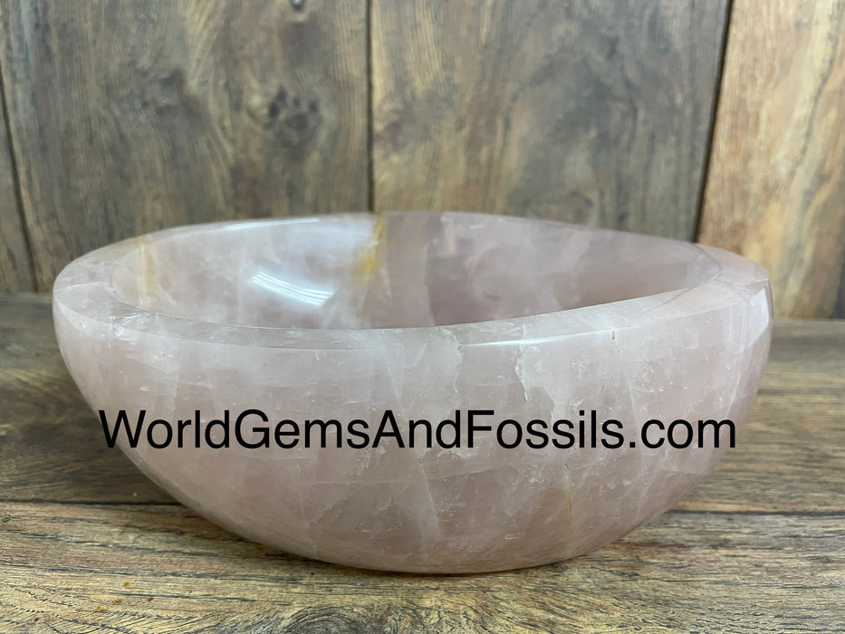 Rose Quartz Bowl  7.8”  #17