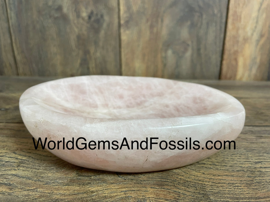 Rose Quartz Bowl  6.5” #10