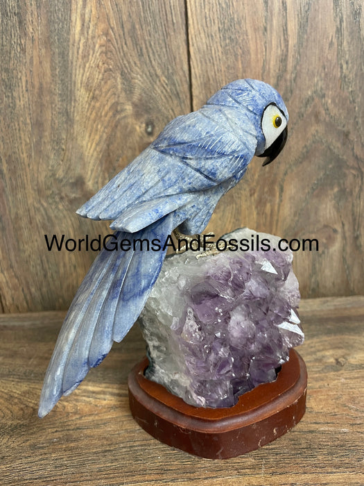 Crystal Bird On Stand  #16 Small