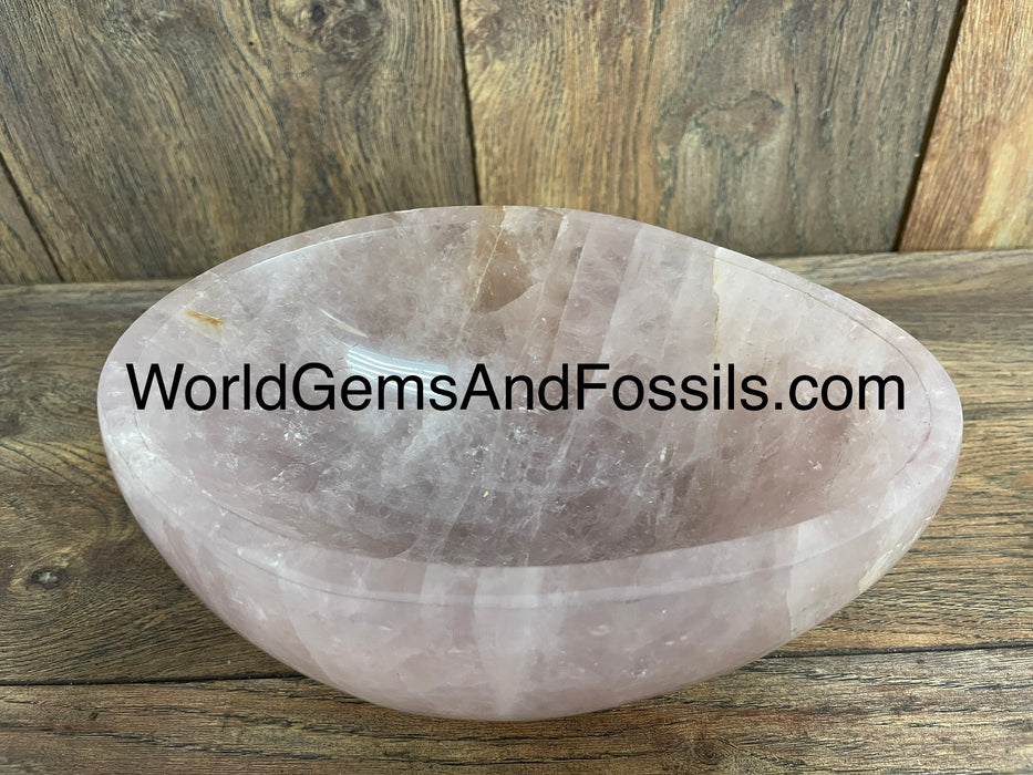 Rose Quartz Bowl  7.5”  #18