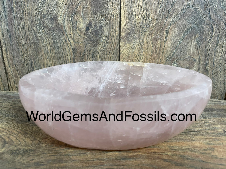 Rose Quartz Bowl 7” #5