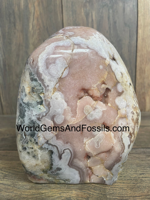 Pink Amethyst Free Form 7”  #11