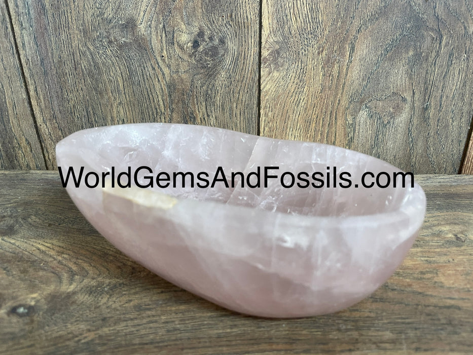 Rose Quartz Bowl 7” #5