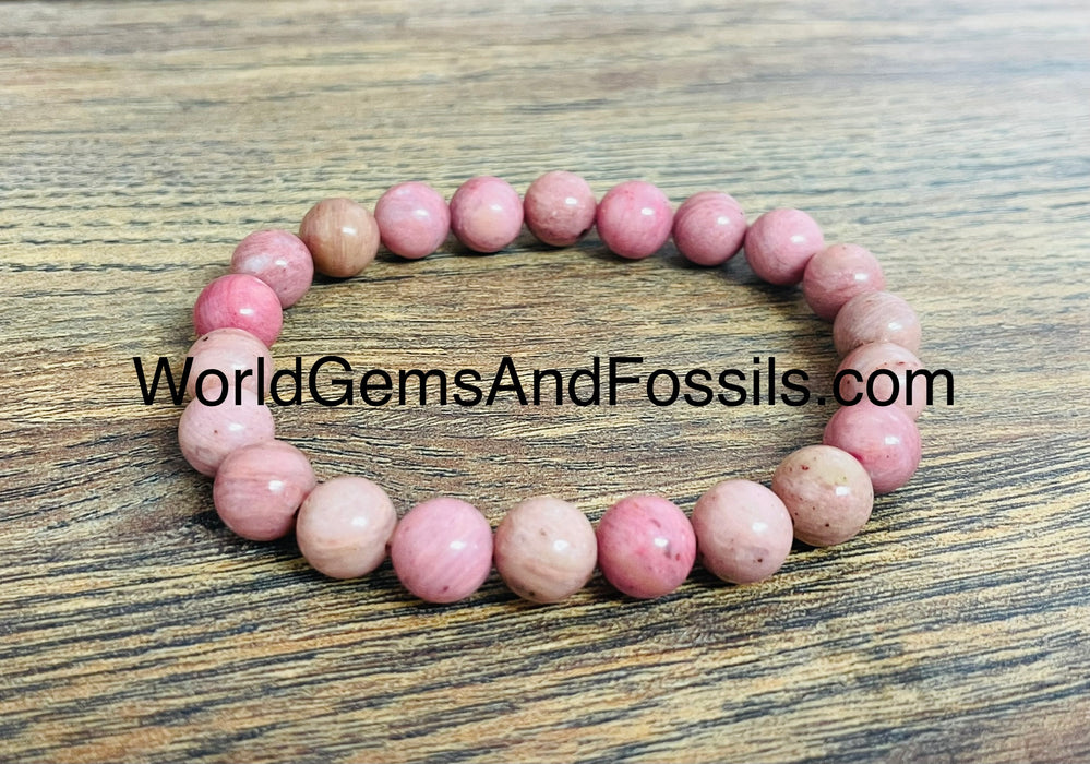 Rhodochrosite Bracelet 8mm