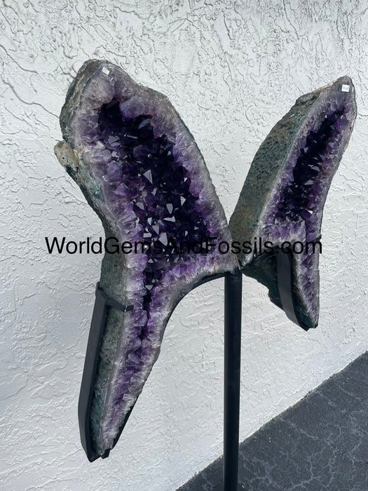 Amethyst Butterfly #5  59.5” x 30.5”