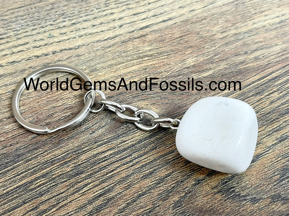 Scolecite Keychain