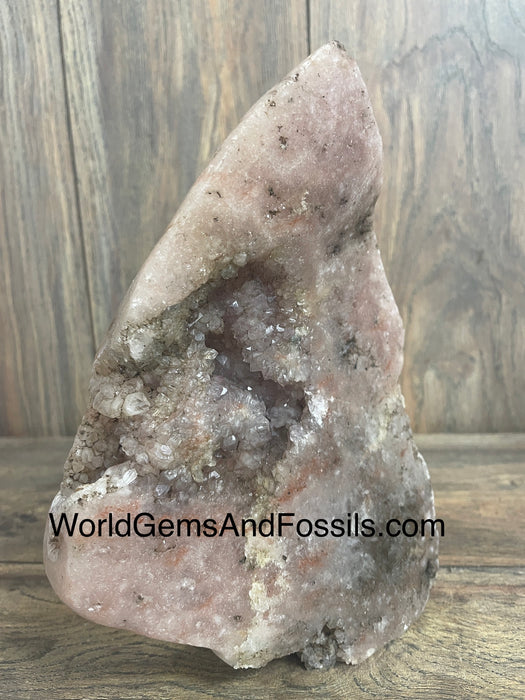 Pink Amethyst Free Form 8.2” #6