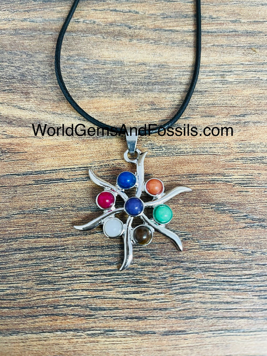 Chakra Star Necklace