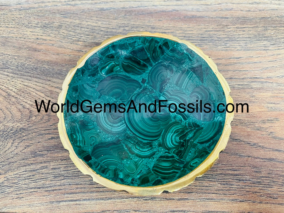 Malachite Round Bowl