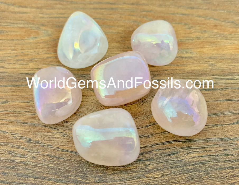 Rose Quartz Tumble Stone 1lb Angel Aura