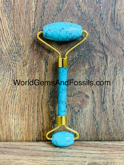 Blue Howlite Facial Roller