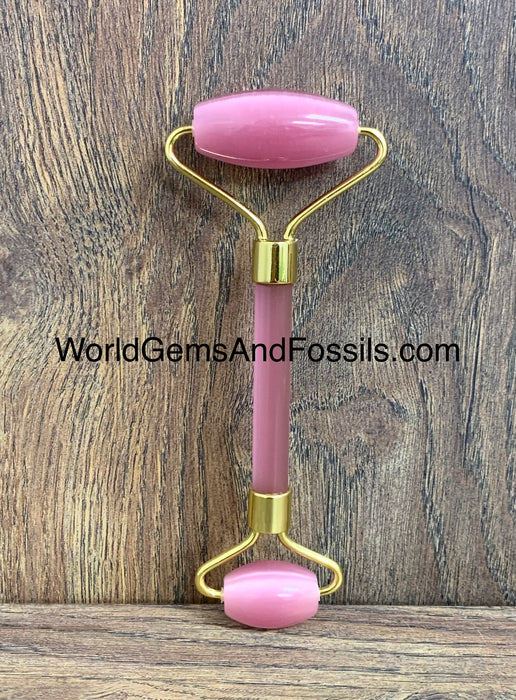 Pink Cat's Eye Facial Roller