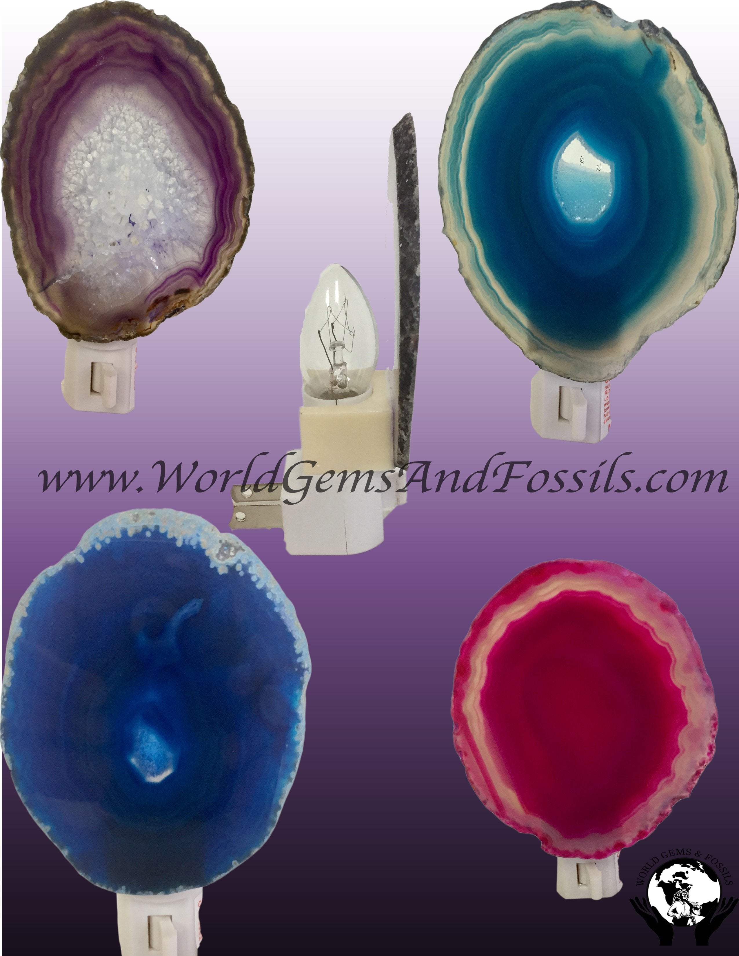 Agate Night Lights