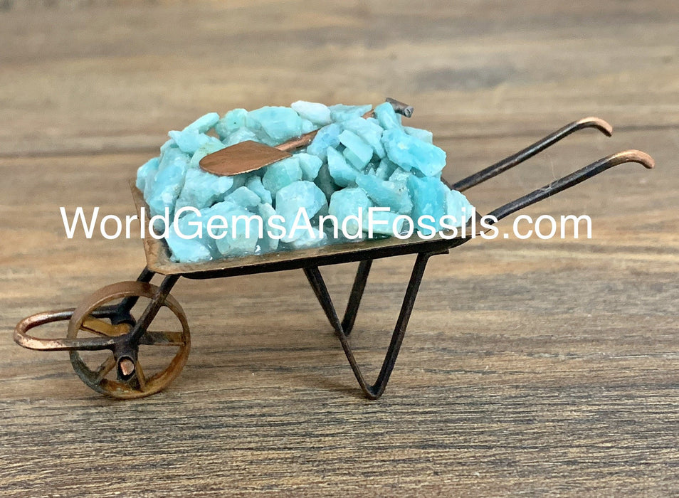 Amazonite Wheel Barrow