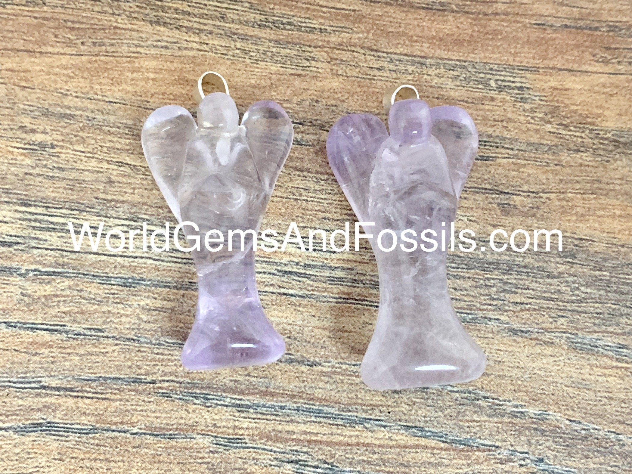 Amethyst Angel Pendants