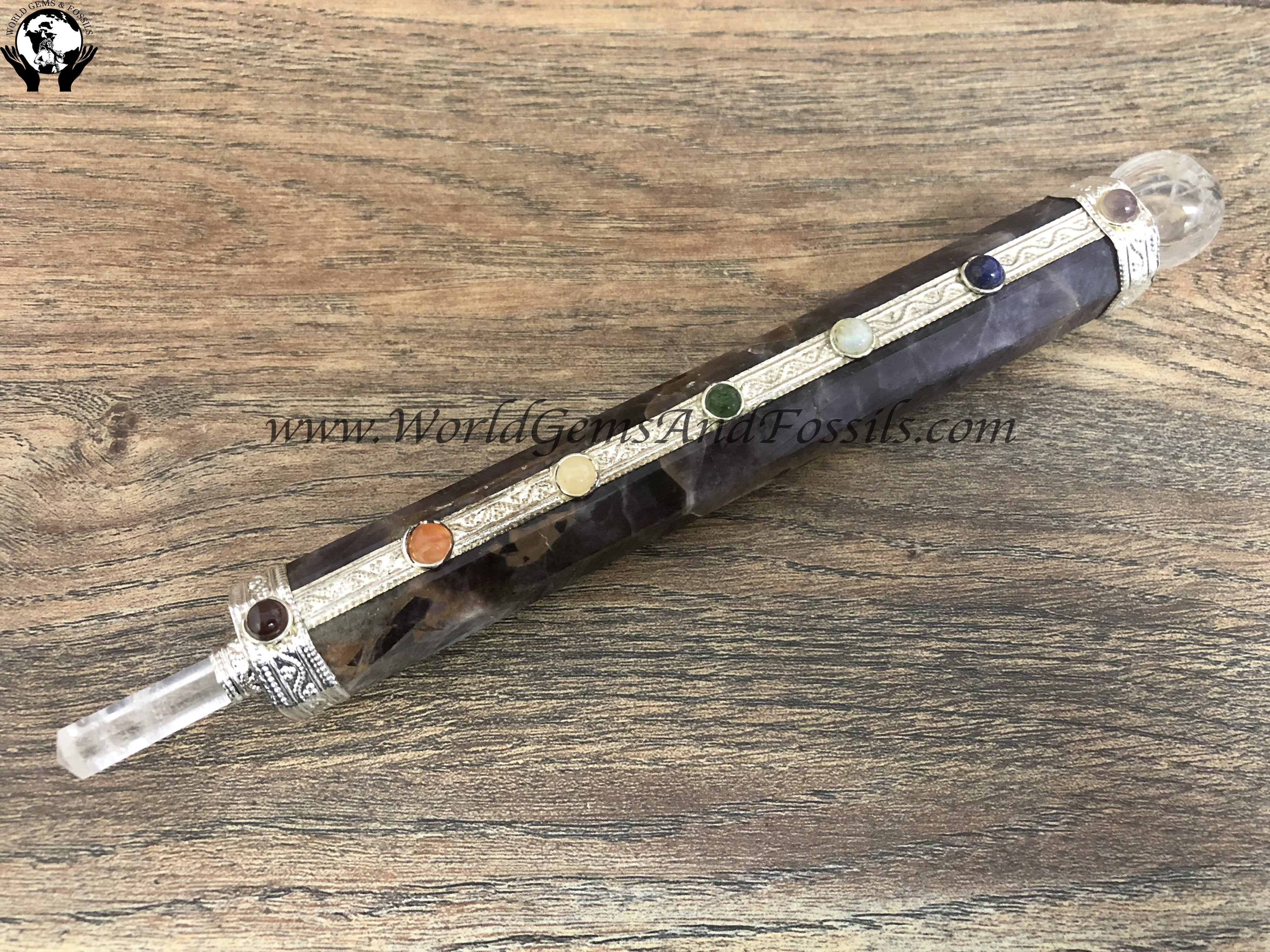 Amethyst Chakra Healing Wands