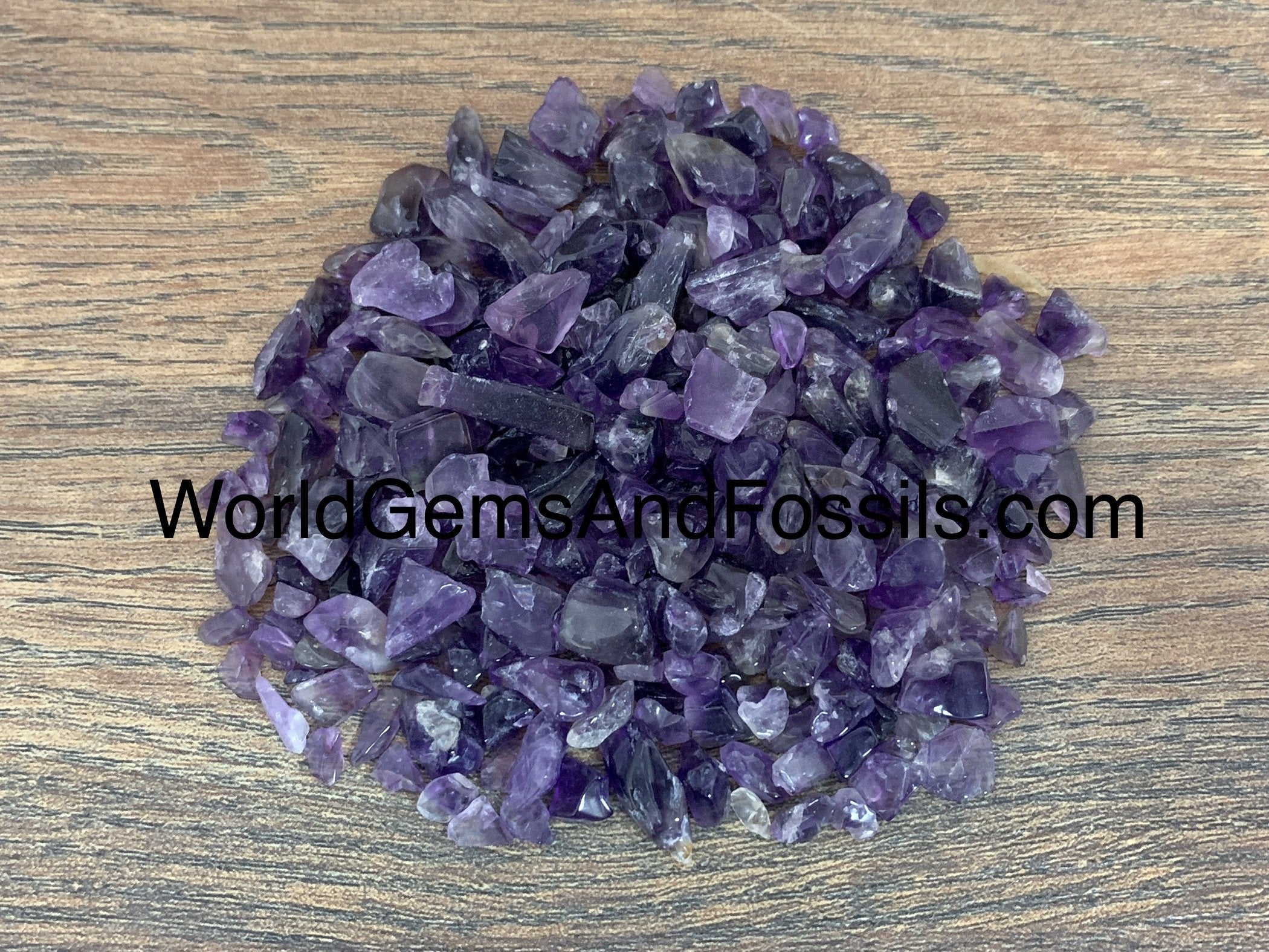 Amethyst Chip Stones 5-12mm 1 lb