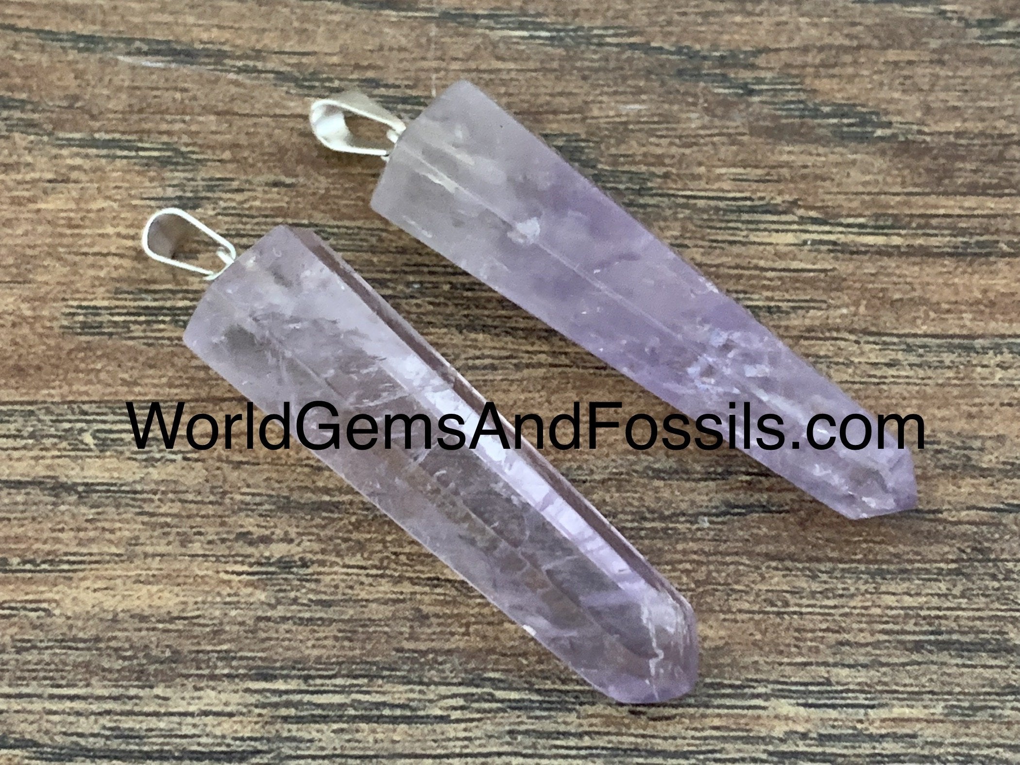 Amethyst Point Pendants